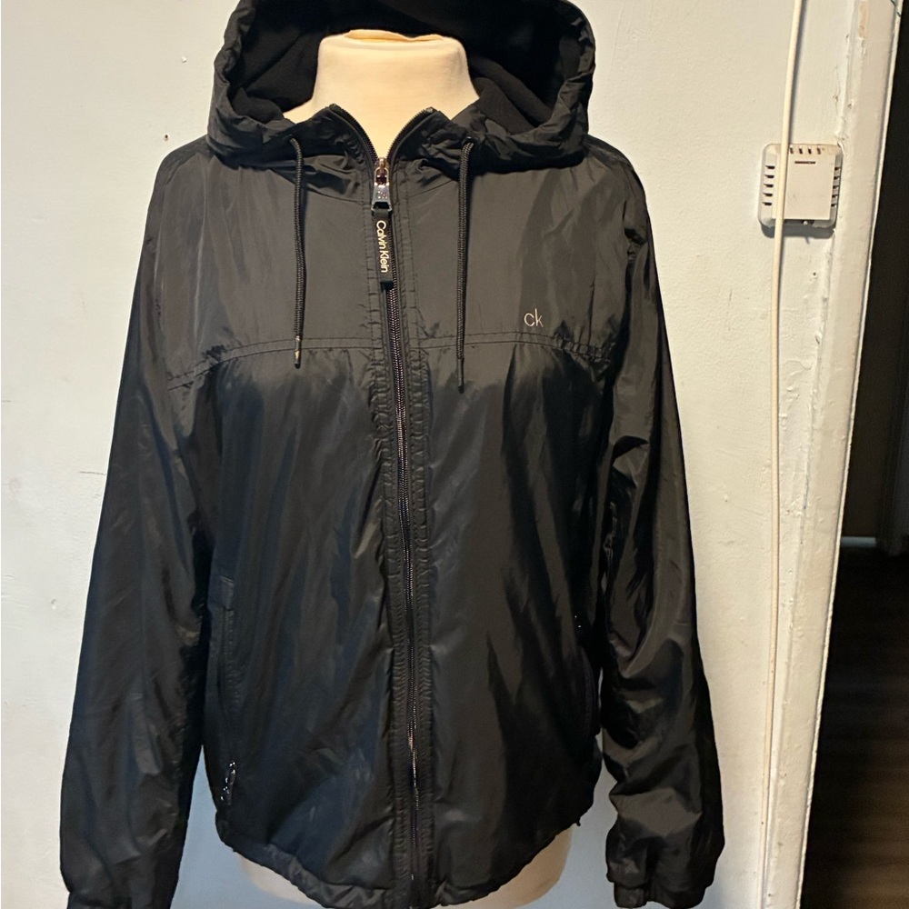 Calvin Klein Black Fleece Jacket